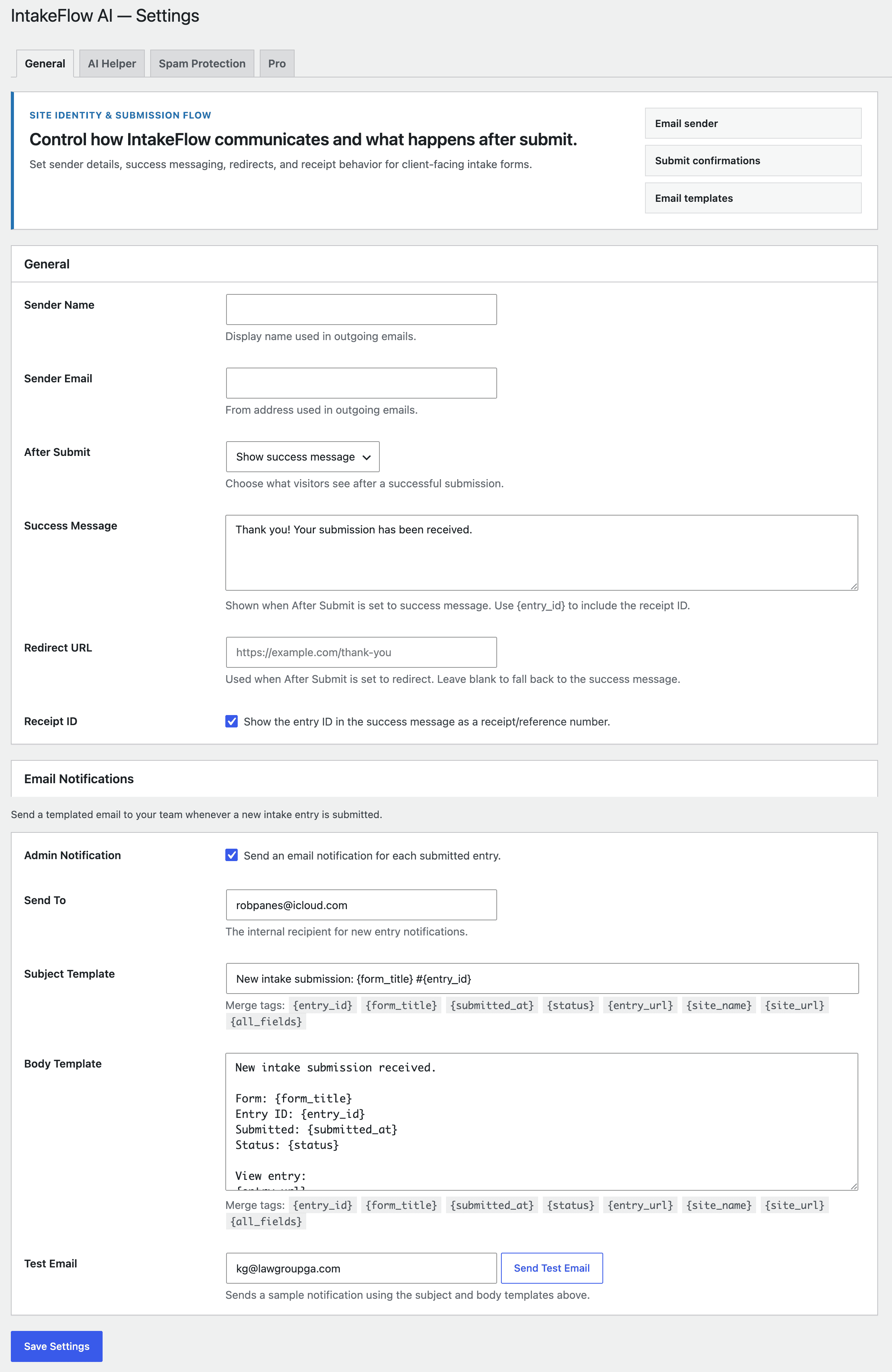 IntakeFlow AI PDF preview screenshot